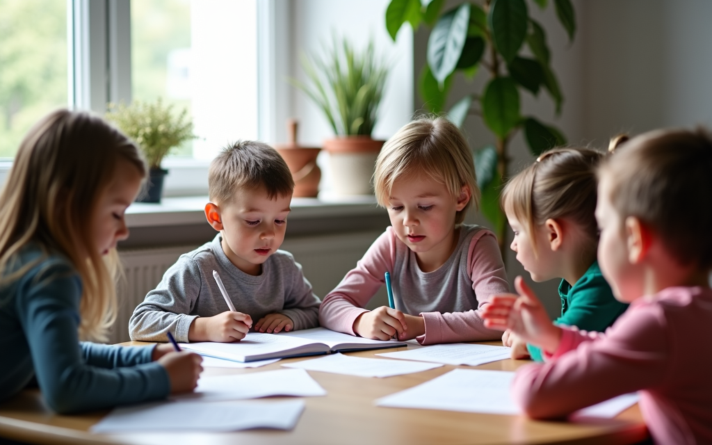 Terapeuta pracujący z dzieckiem metodą behawioralną